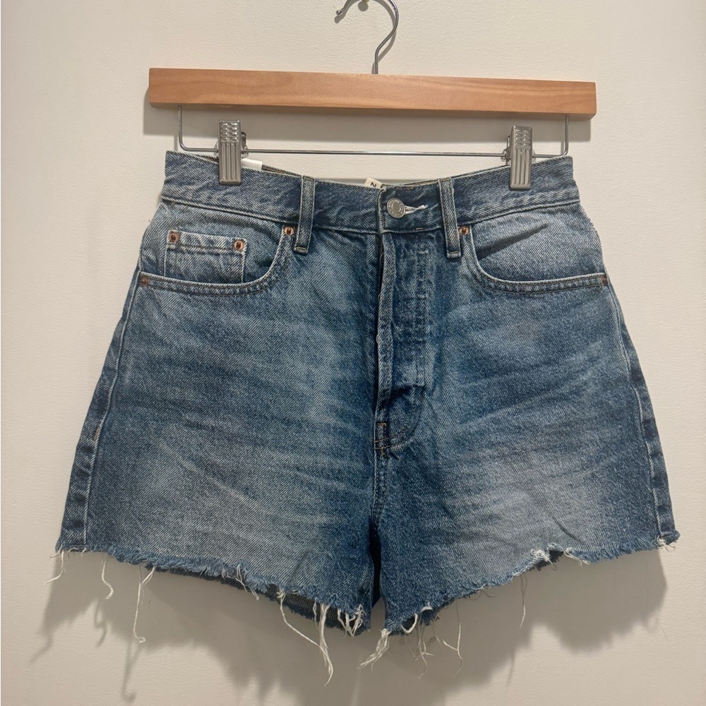Pacsun women's high-rise festival denim shorts